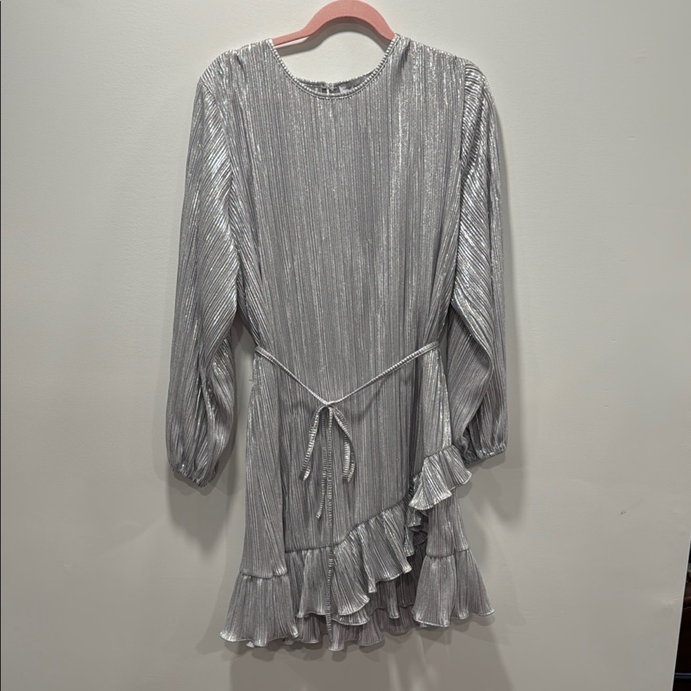 Silver Mini Dress